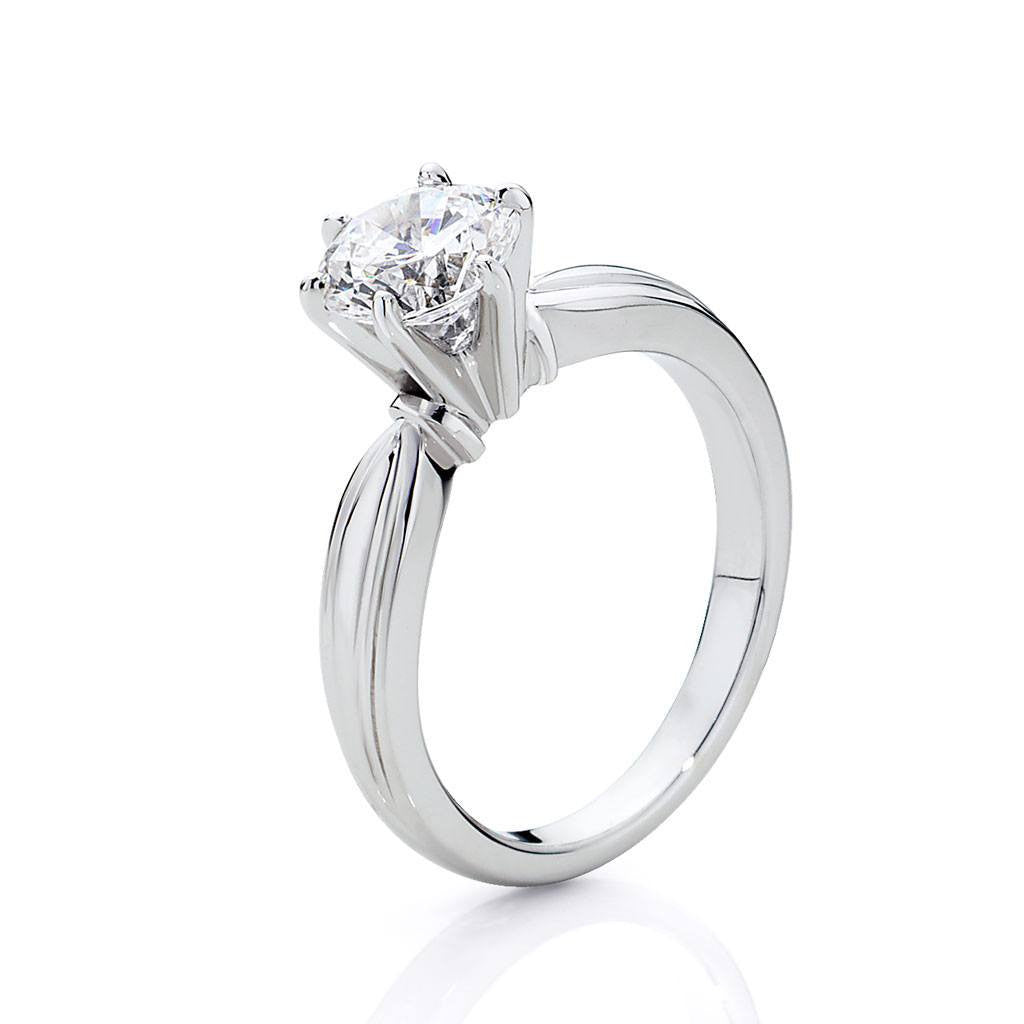 Ava Solitaire Engagement Ring