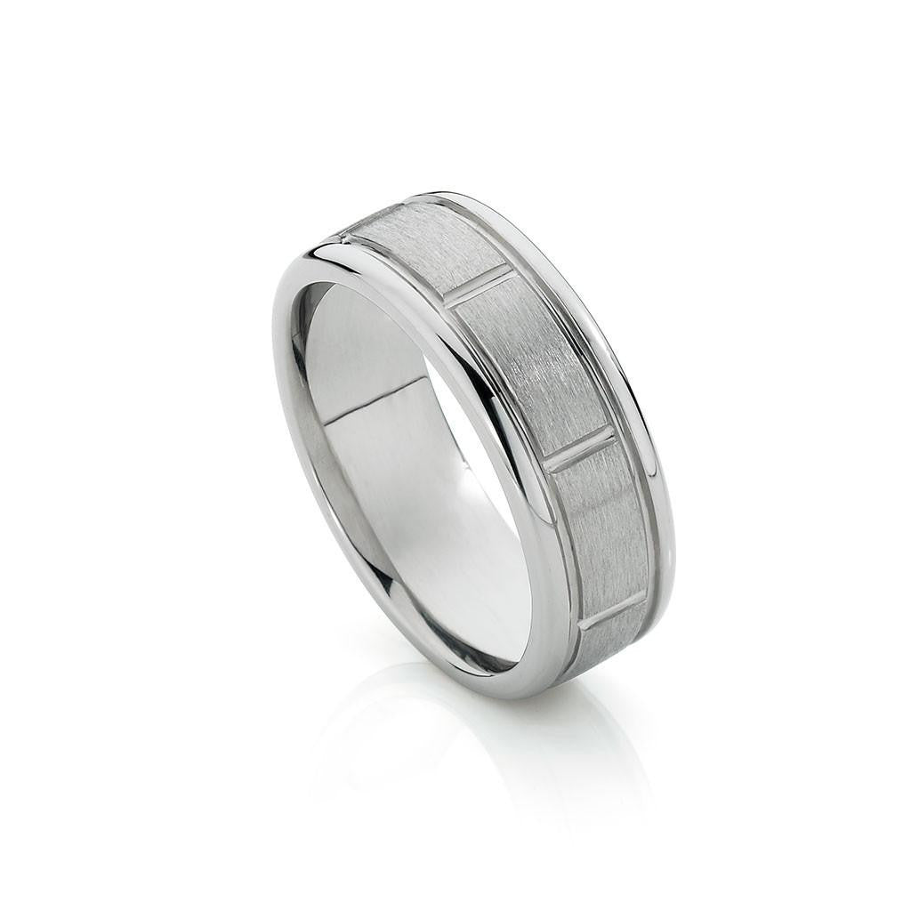 Darryl mens wedding band