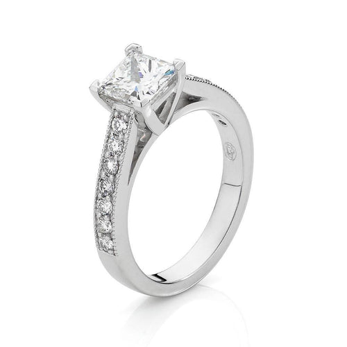 Princess Cut Diamond Engagement Ring