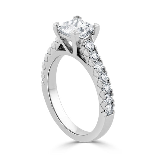 Princess Cut Diamond Engagement Ring