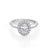 Stephanie Halo Diamond Engagement Ring