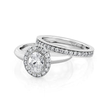Halo Diamond Engagement Ring