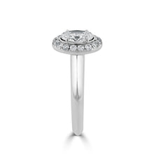 Halo Diamond Engagement Ring