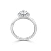 Stephanie Halo Diamond Engagement Ring