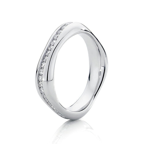 Yvelyn Square Diamond Eternity Ring