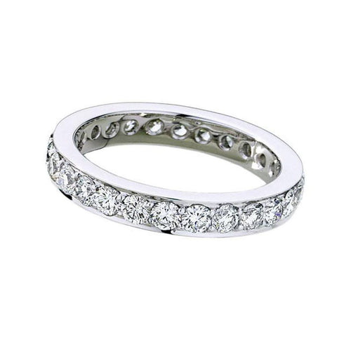 Bead set Diamond Eternity Ring
